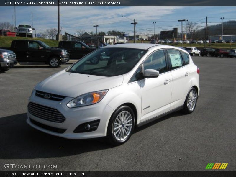Front 3/4 View of 2013 C-Max Hybrid SEL