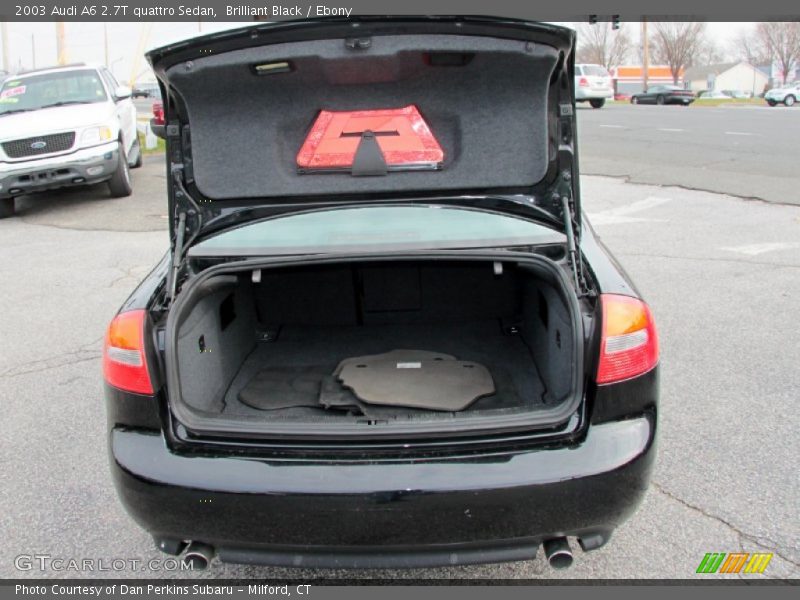  2003 A6 2.7T quattro Sedan Trunk