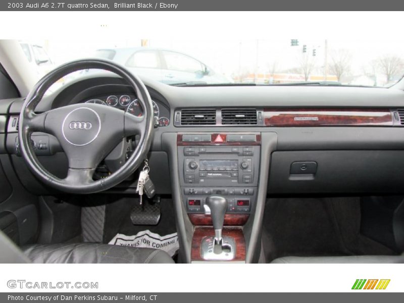 Dashboard of 2003 A6 2.7T quattro Sedan