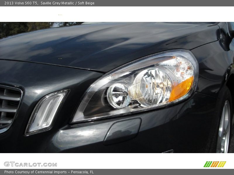 Saville Grey Metallic / Soft Beige 2013 Volvo S60 T5