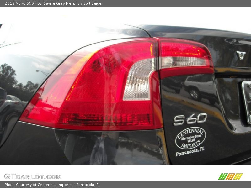 Saville Grey Metallic / Soft Beige 2013 Volvo S60 T5