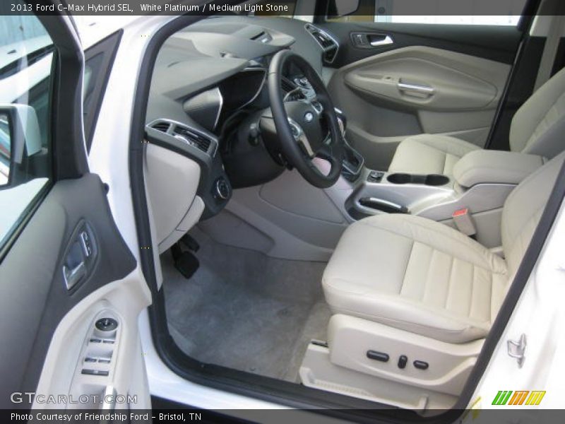 Front Seat of 2013 C-Max Hybrid SEL
