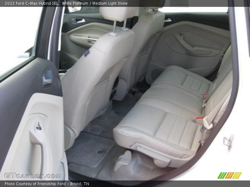 Rear Seat of 2013 C-Max Hybrid SEL