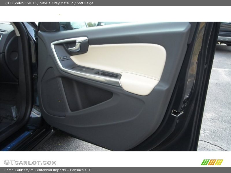 Saville Grey Metallic / Soft Beige 2013 Volvo S60 T5