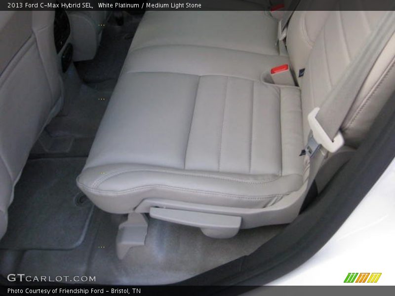 White Platinum / Medium Light Stone 2013 Ford C-Max Hybrid SEL