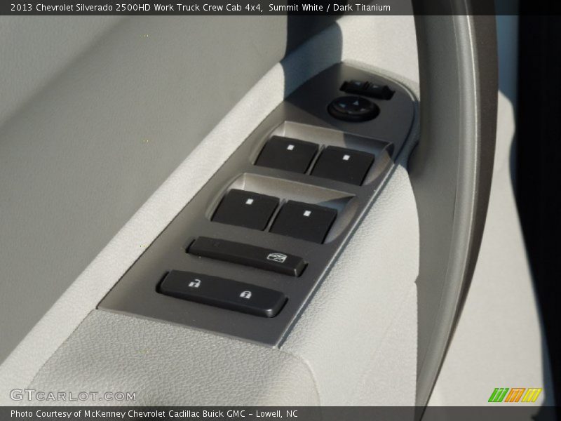 Summit White / Dark Titanium 2013 Chevrolet Silverado 2500HD Work Truck Crew Cab 4x4
