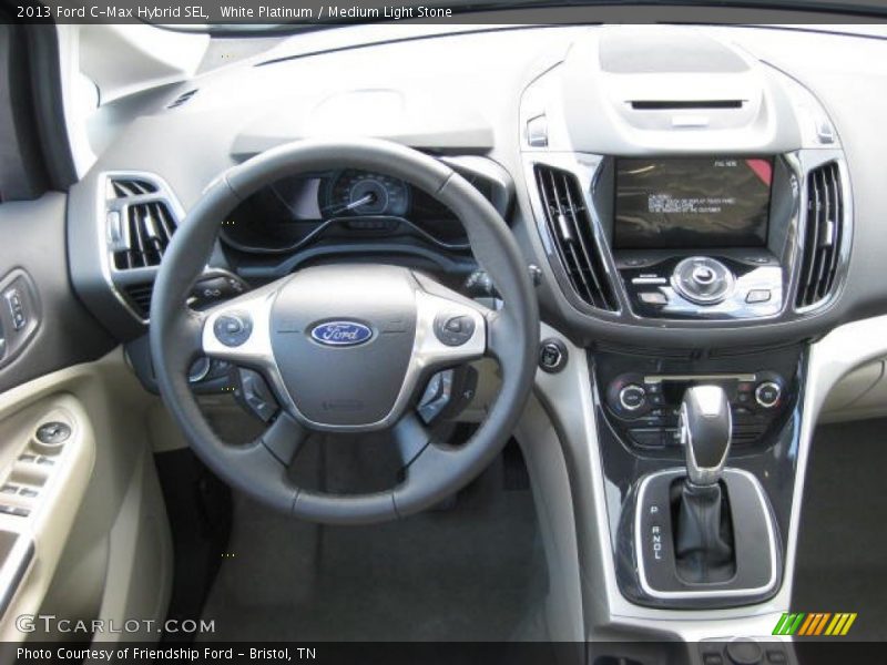 Dashboard of 2013 C-Max Hybrid SEL
