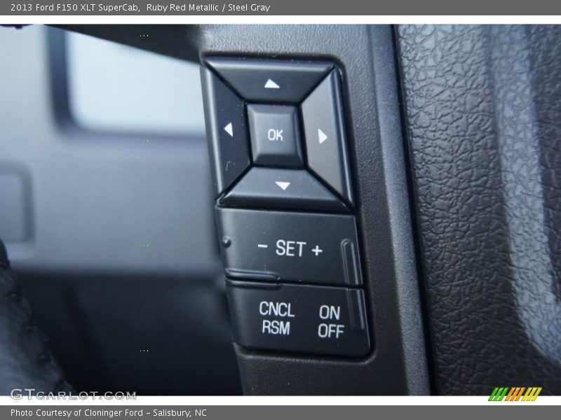 Controls of 2013 F150 XLT SuperCab