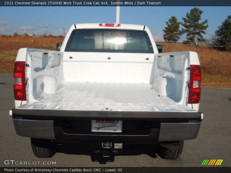 Summit White / Dark Titanium 2013 Chevrolet Silverado 2500HD Work Truck Crew Cab 4x4