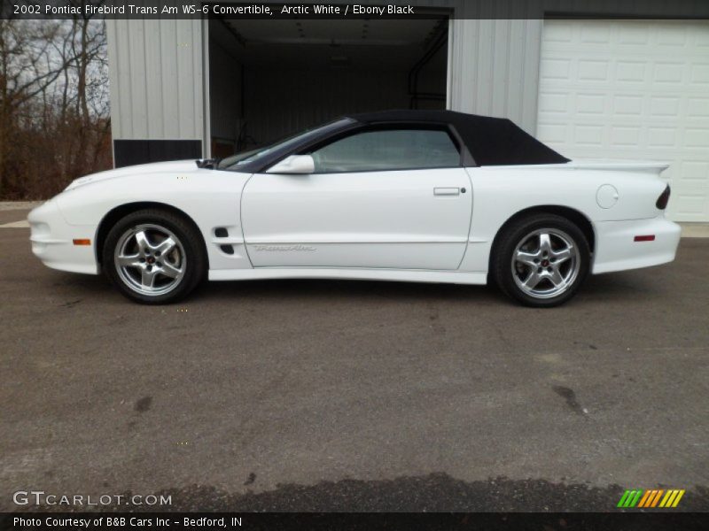 2002 Firebird Trans Am WS-6 Convertible Arctic White