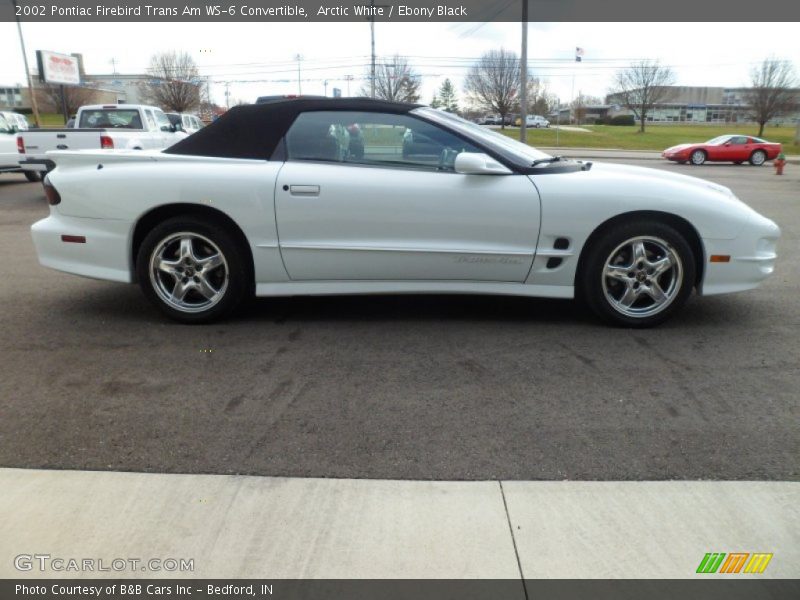 Arctic White / Ebony Black 2002 Pontiac Firebird Trans Am WS-6 Convertible