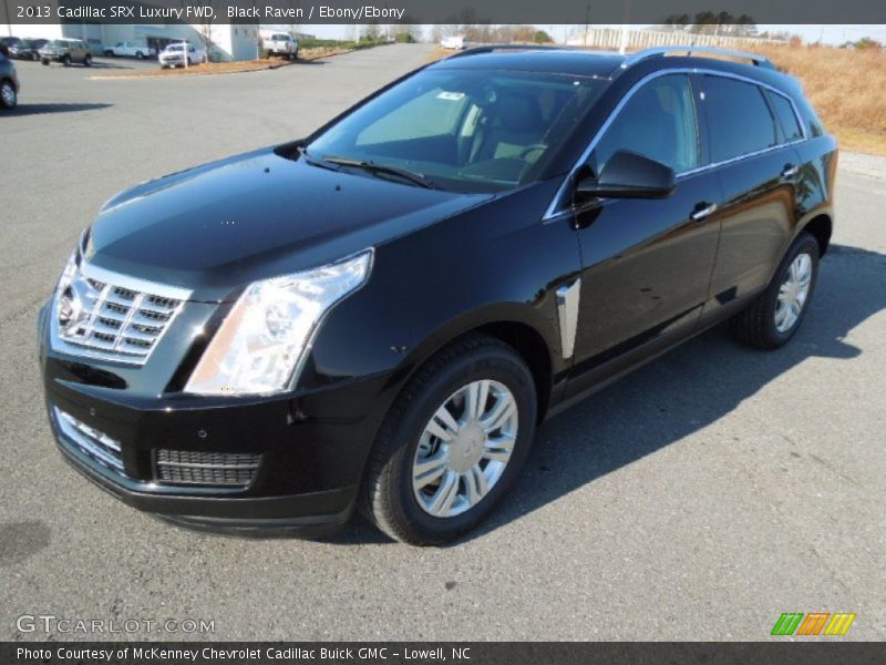 Black Raven / Ebony/Ebony 2013 Cadillac SRX Luxury FWD