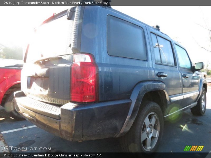 Modern Blue Pearl / Dark Slate Gray 2010 Jeep Commander Sport