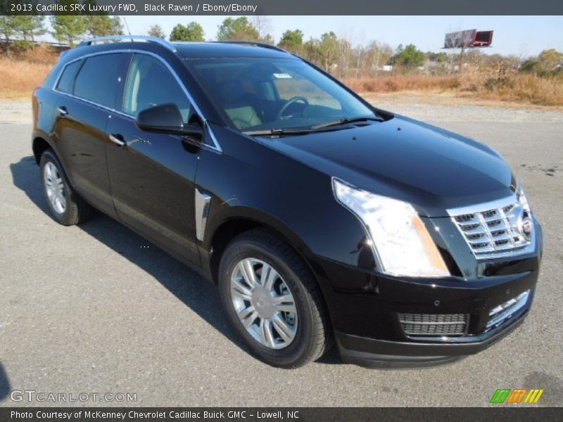 Black Raven / Ebony/Ebony 2013 Cadillac SRX Luxury FWD