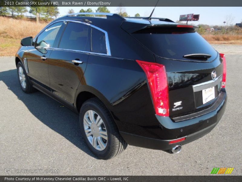 Black Raven / Ebony/Ebony 2013 Cadillac SRX Luxury FWD
