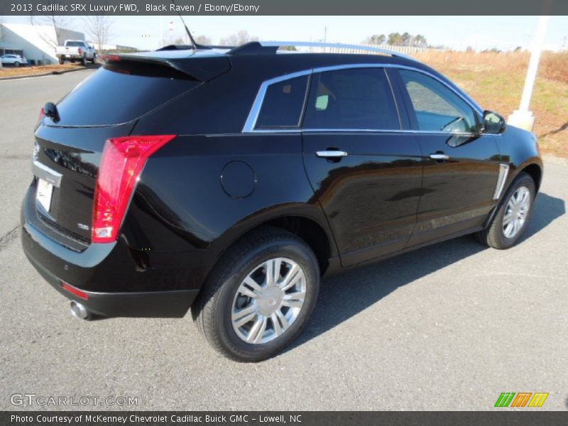 Black Raven / Ebony/Ebony 2013 Cadillac SRX Luxury FWD