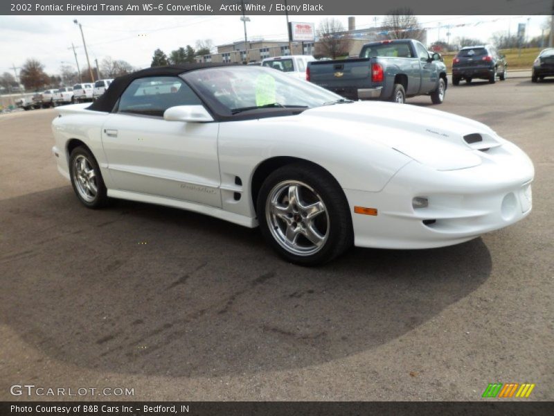 Front 3/4 View of 2002 Firebird Trans Am WS-6 Convertible