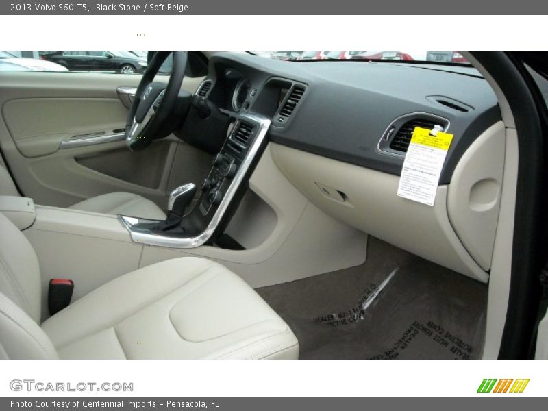 Black Stone / Soft Beige 2013 Volvo S60 T5