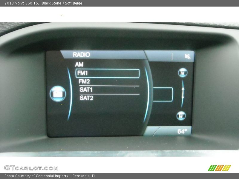 Black Stone / Soft Beige 2013 Volvo S60 T5