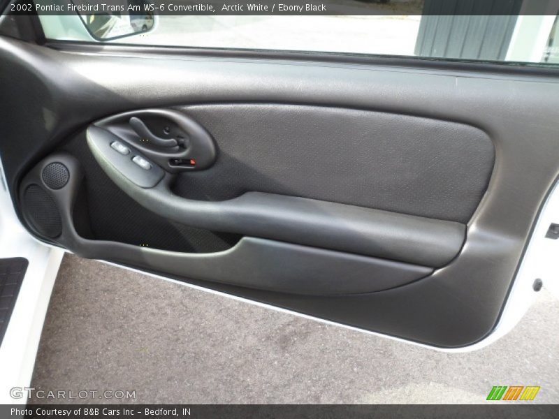 Door Panel of 2002 Firebird Trans Am WS-6 Convertible