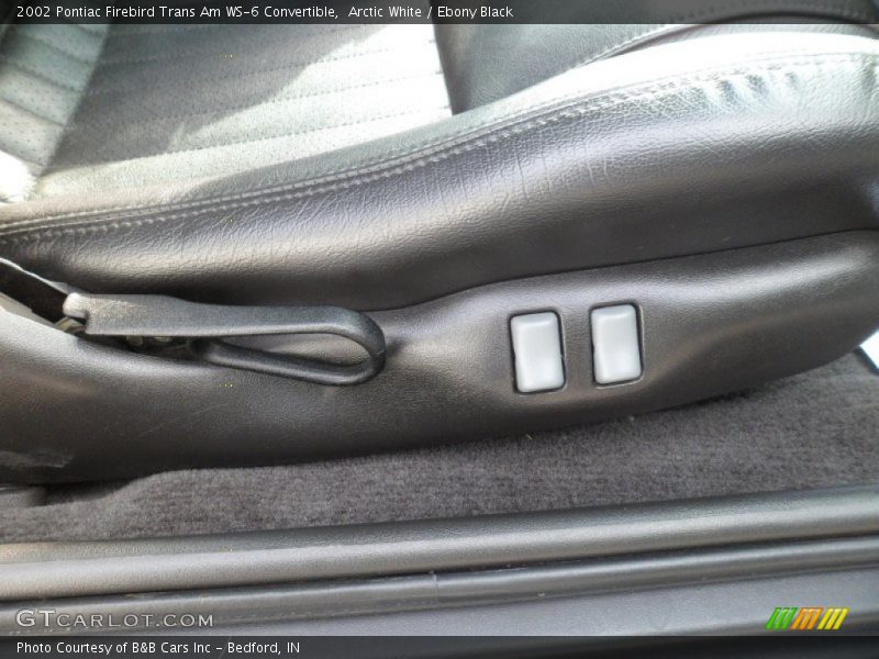 Arctic White / Ebony Black 2002 Pontiac Firebird Trans Am WS-6 Convertible