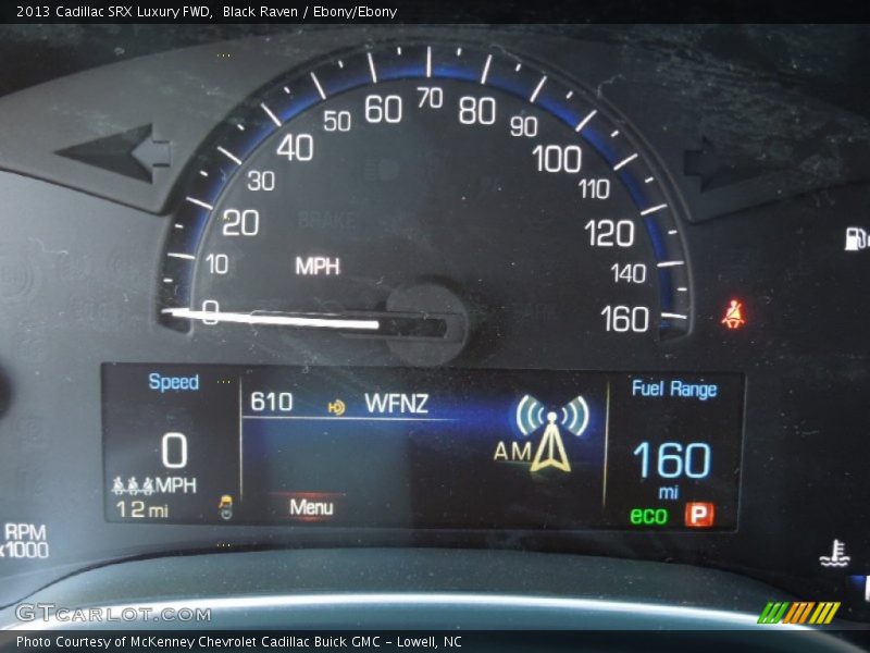 Black Raven / Ebony/Ebony 2013 Cadillac SRX Luxury FWD