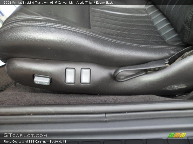 Front Seat of 2002 Firebird Trans Am WS-6 Convertible