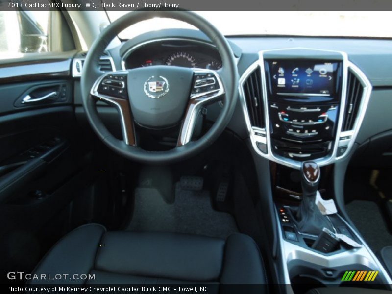Black Raven / Ebony/Ebony 2013 Cadillac SRX Luxury FWD