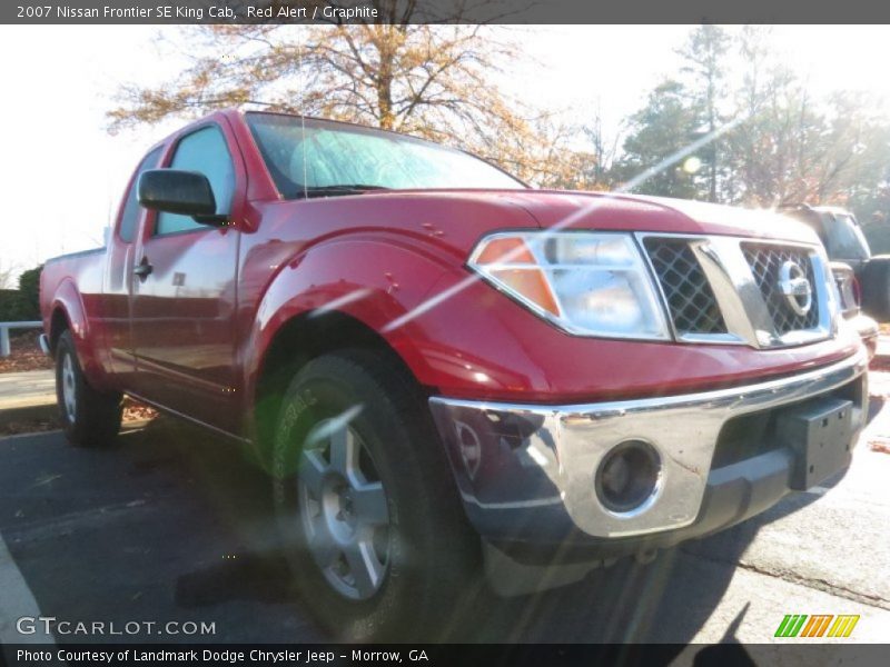 Red Alert / Graphite 2007 Nissan Frontier SE King Cab