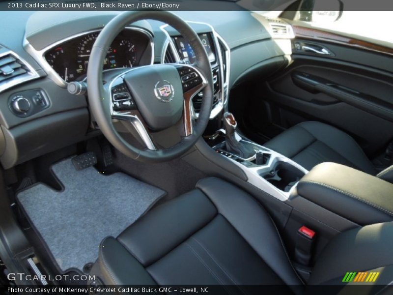 Black Raven / Ebony/Ebony 2013 Cadillac SRX Luxury FWD