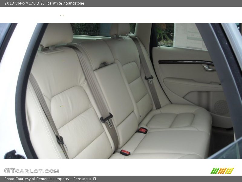 Rear Seat of 2013 XC70 3.2