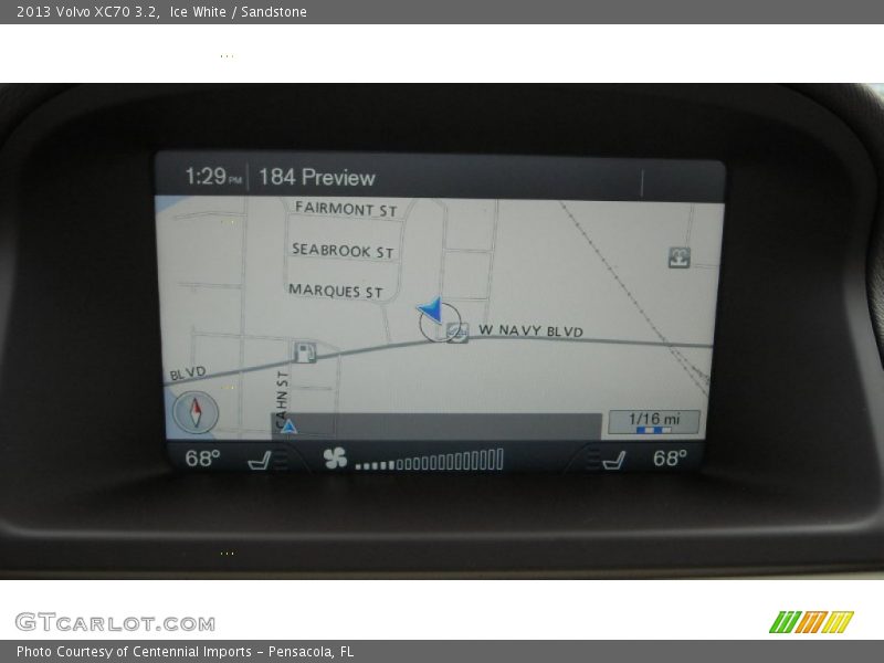 Navigation of 2013 XC70 3.2
