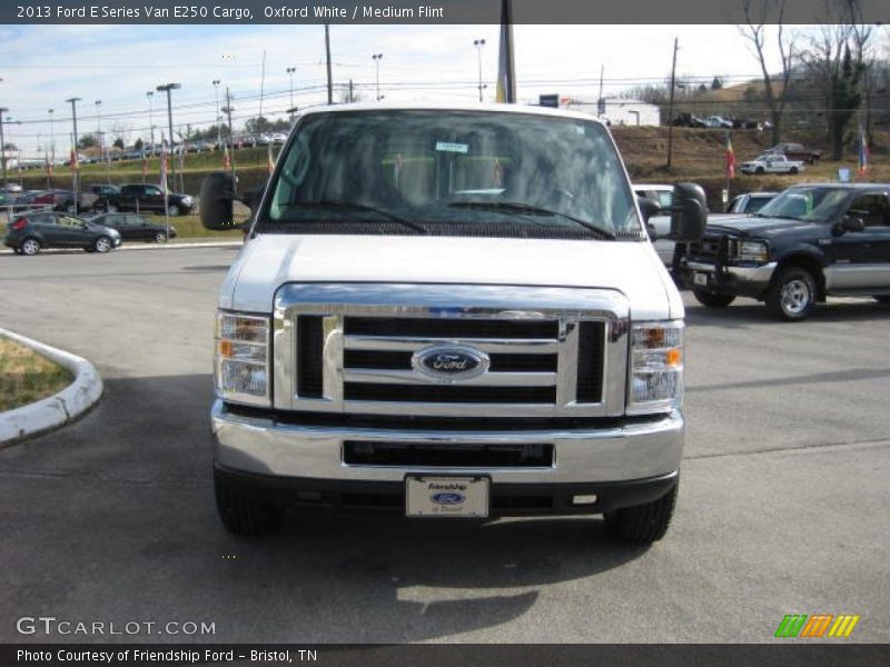 Oxford White / Medium Flint 2013 Ford E Series Van E250 Cargo