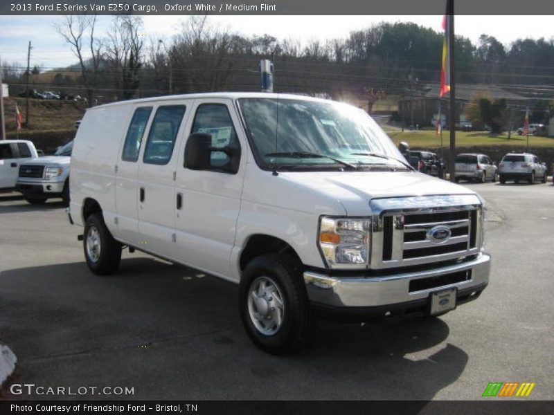 Oxford White / Medium Flint 2013 Ford E Series Van E250 Cargo