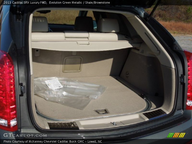 Evolution Green Metallic / Shale/Brownstone 2013 Cadillac SRX Luxury FWD