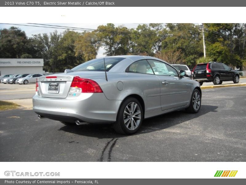 Electric Silver Metallic / Calcite/Off Black 2013 Volvo C70 T5