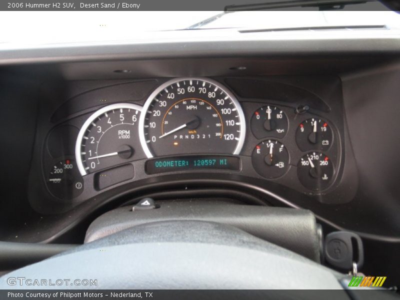 Desert Sand / Ebony 2006 Hummer H2 SUV
