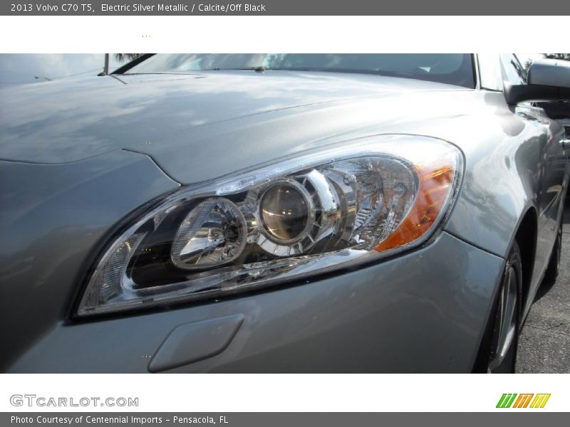 Electric Silver Metallic / Calcite/Off Black 2013 Volvo C70 T5