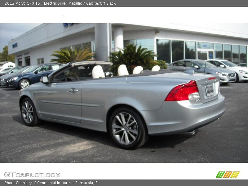 Electric Silver Metallic / Calcite/Off Black 2013 Volvo C70 T5