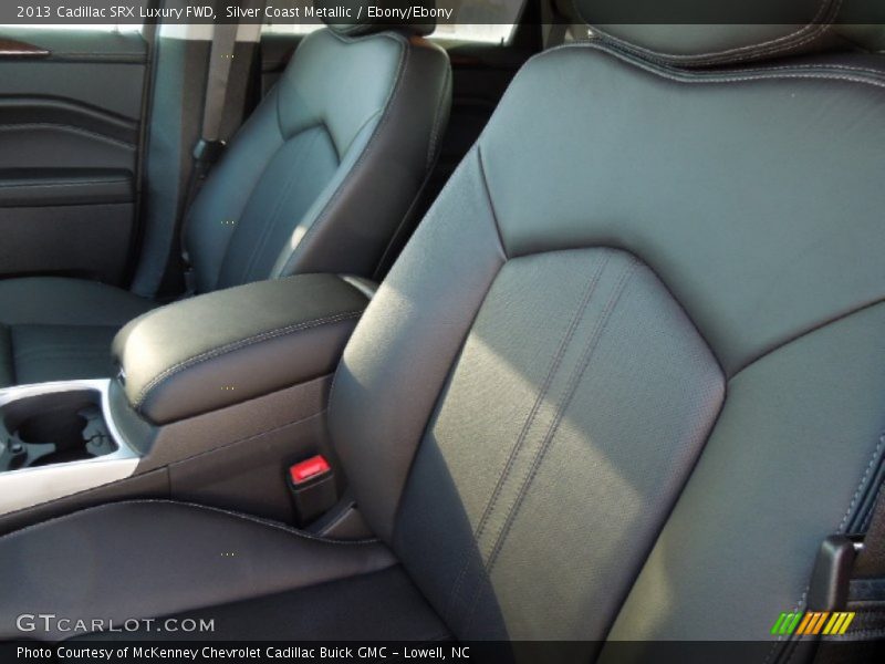 Silver Coast Metallic / Ebony/Ebony 2013 Cadillac SRX Luxury FWD