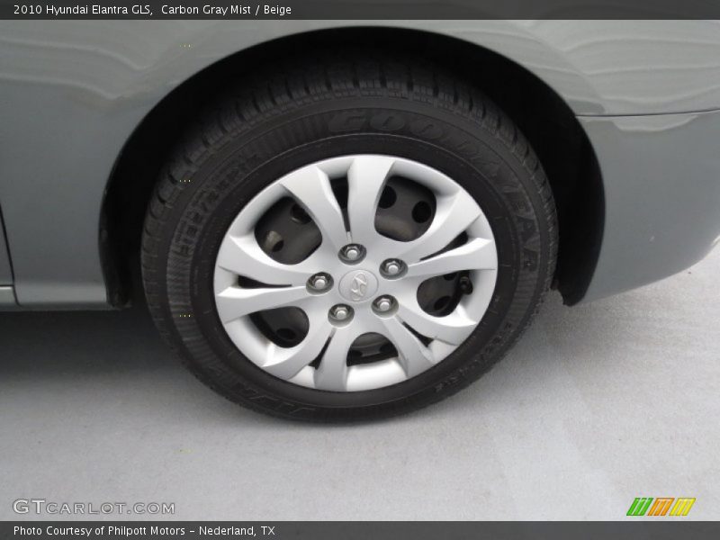 Carbon Gray Mist / Beige 2010 Hyundai Elantra GLS