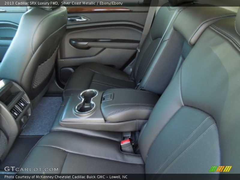 Silver Coast Metallic / Ebony/Ebony 2013 Cadillac SRX Luxury FWD