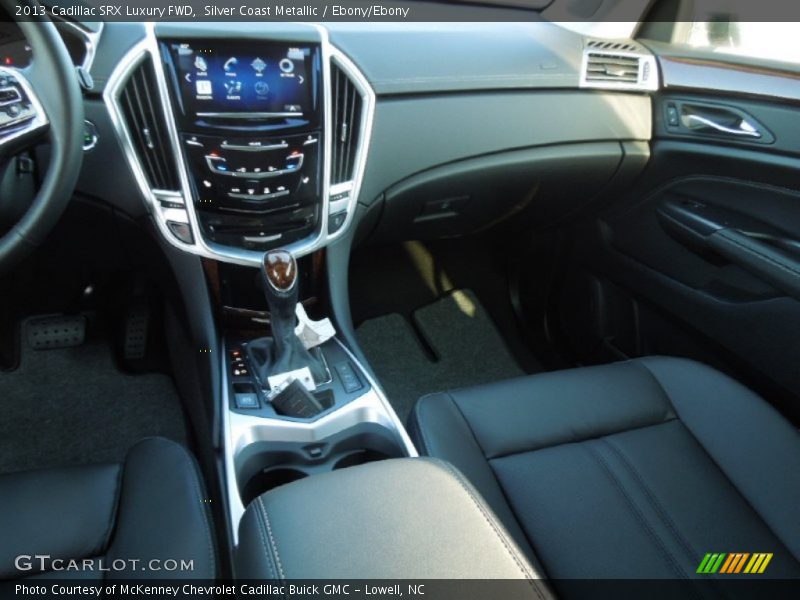 Silver Coast Metallic / Ebony/Ebony 2013 Cadillac SRX Luxury FWD