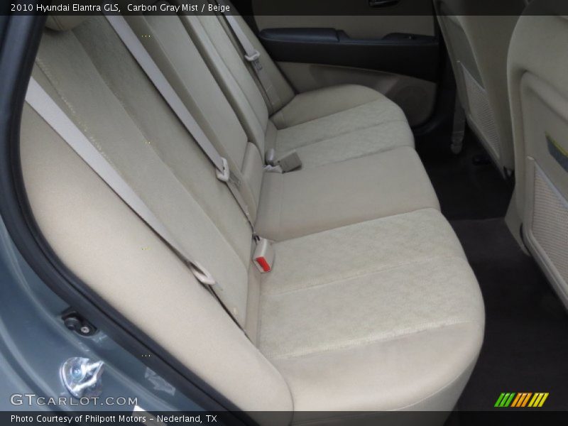 Carbon Gray Mist / Beige 2010 Hyundai Elantra GLS
