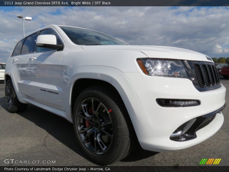 Bright White / SRT Black 2013 Jeep Grand Cherokee SRT8 4x4