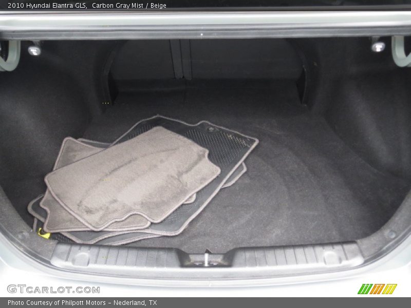 Carbon Gray Mist / Beige 2010 Hyundai Elantra GLS