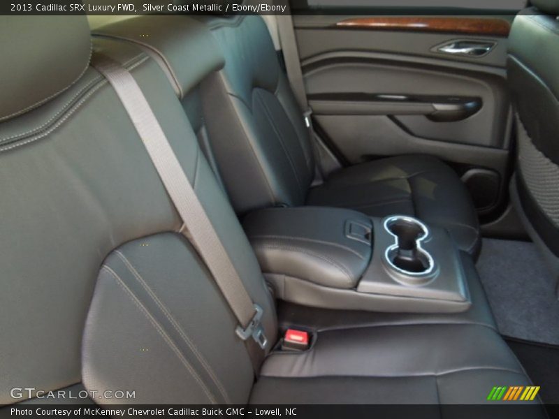 Silver Coast Metallic / Ebony/Ebony 2013 Cadillac SRX Luxury FWD