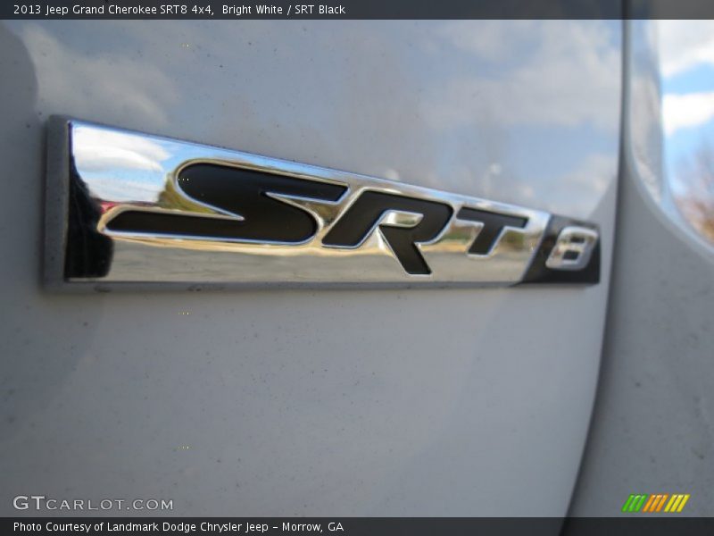 Bright White / SRT Black 2013 Jeep Grand Cherokee SRT8 4x4