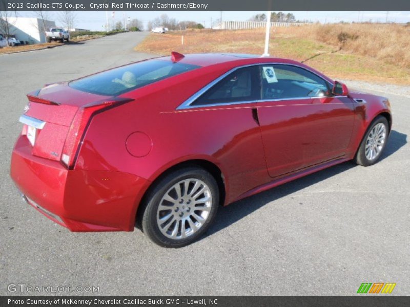 Crystal Red Tintcoat / Cashmere/Ebony 2013 Cadillac CTS Coupe