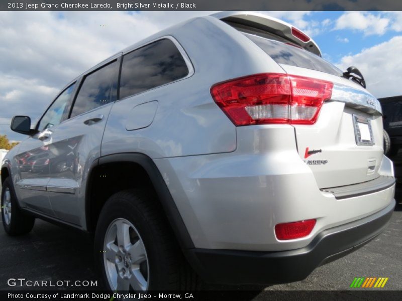 Bright Silver Metallic / Black 2013 Jeep Grand Cherokee Laredo